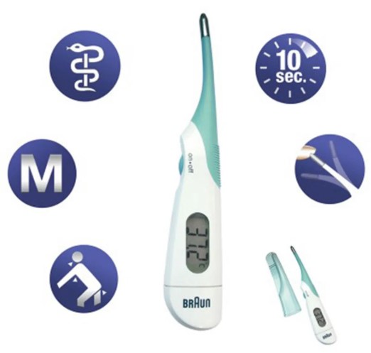 schnelles Thermometer